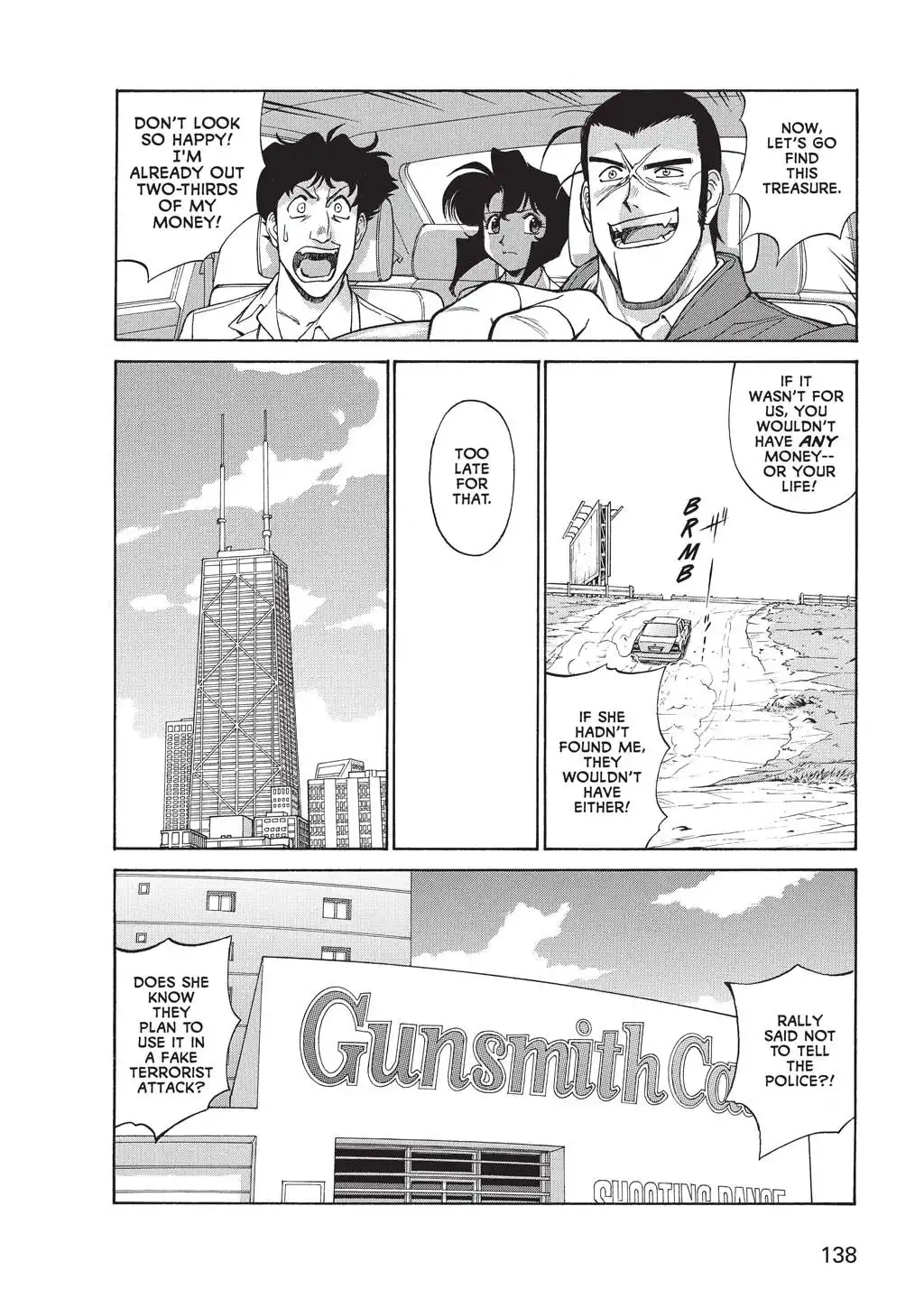 Gunsmith Cats Burst Chapter 5 10